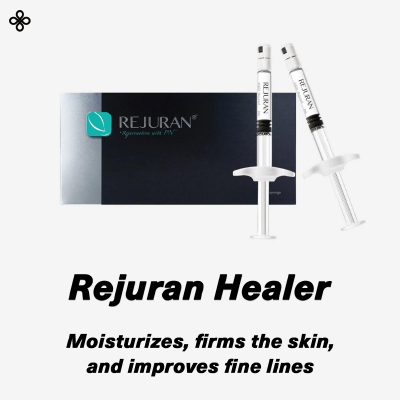 
Rejuran Healer
Moisturizes, firms the skin, and improves fine lines
